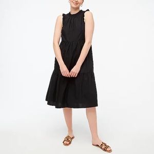 NWT Green Ruffle Tiered MIDI Dress